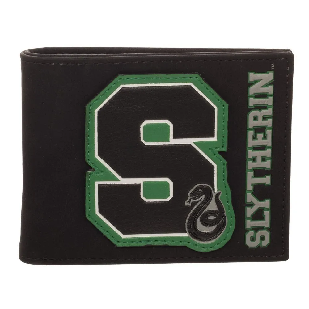 Slytherin Wallet Harry Potter Accessory Harry Potter Wallet - Harry Potter BiFold Wallet Harry Potter Slytherin Gift
