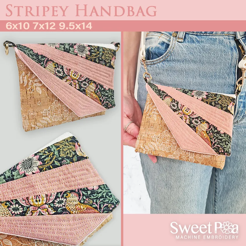 Stripey Handbag