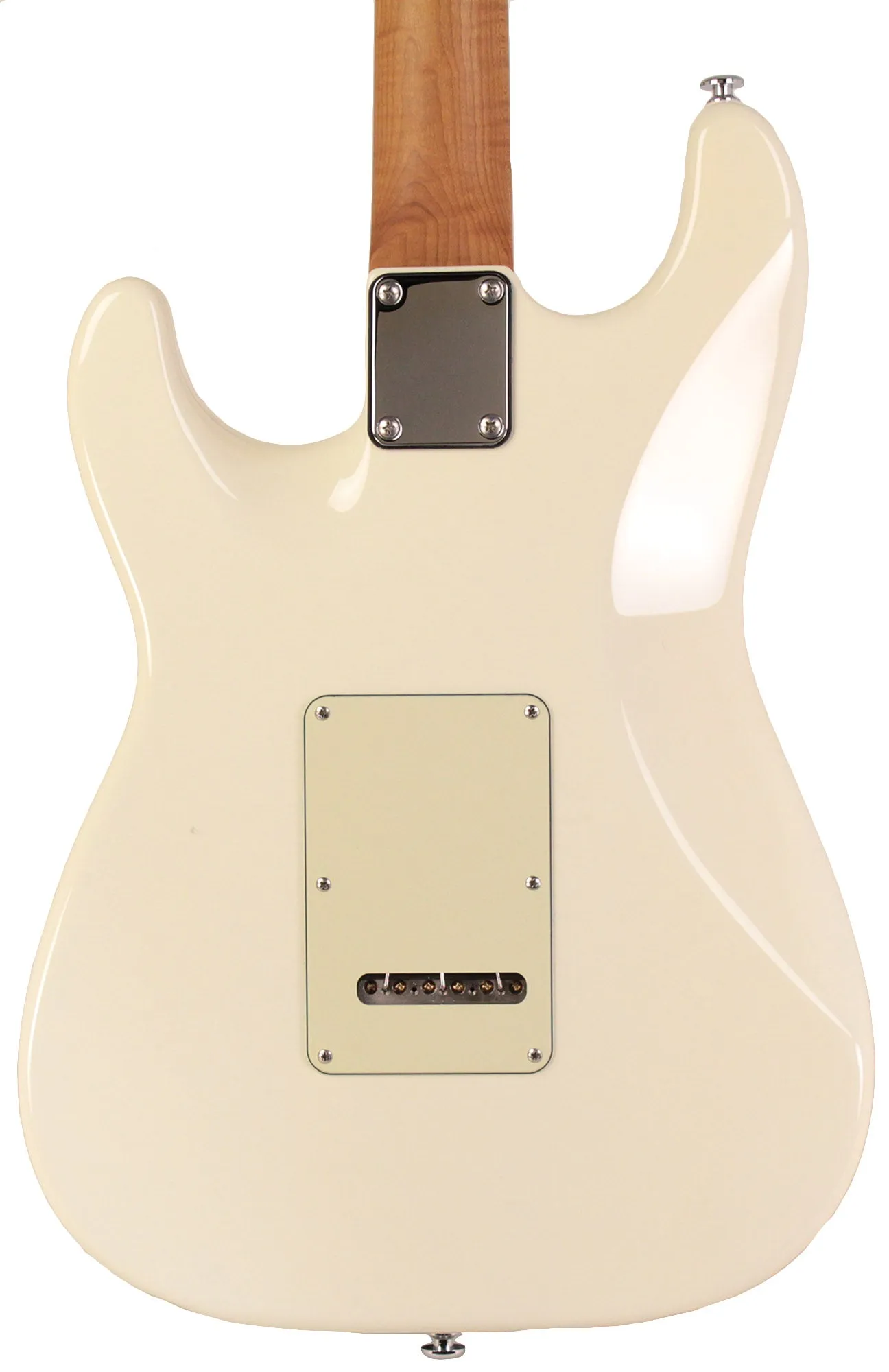 Suhr Select Classic S HSS Guitar, Roasted Neck, Olympic White, Mint PG