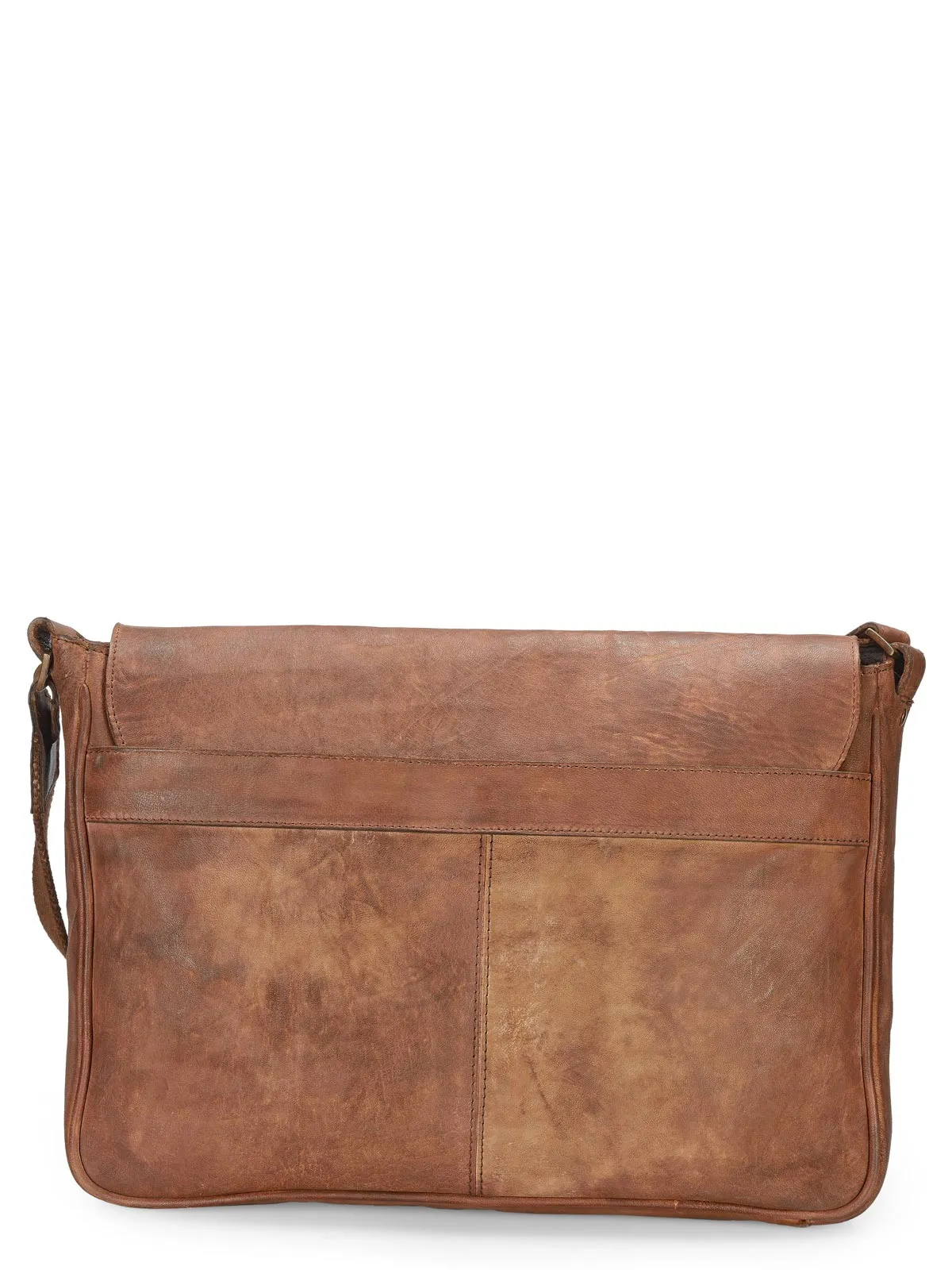 Teakwood Genuine Leather Messenger Bag