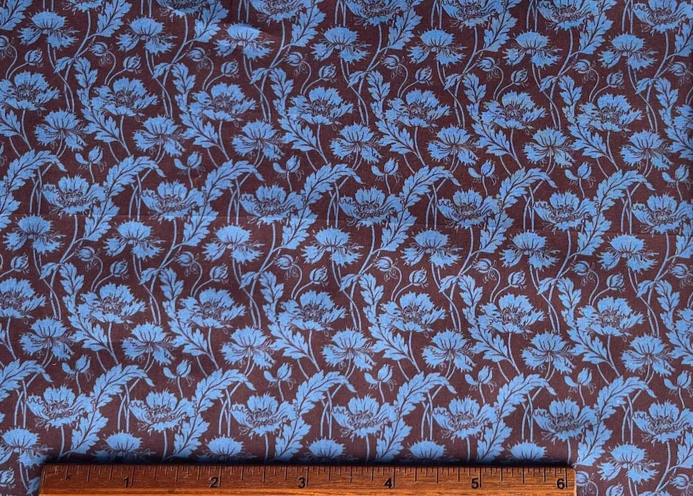 Toutouayette Cornflower Blue Liberty of London Tana Cotton Lawn (Made in Italy)