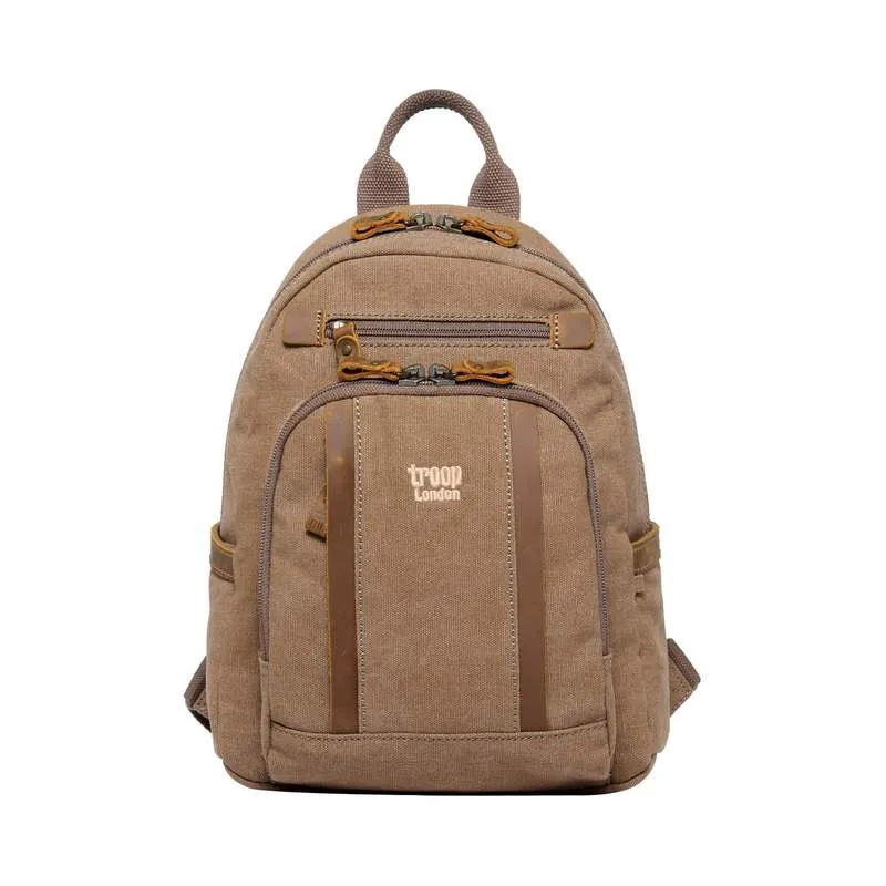 Troop London TRP0255 Classic Backpack in Brown
