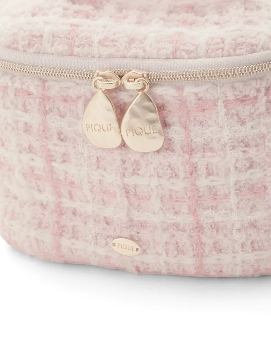 Tweed Like Mini Cosmetic Pouch