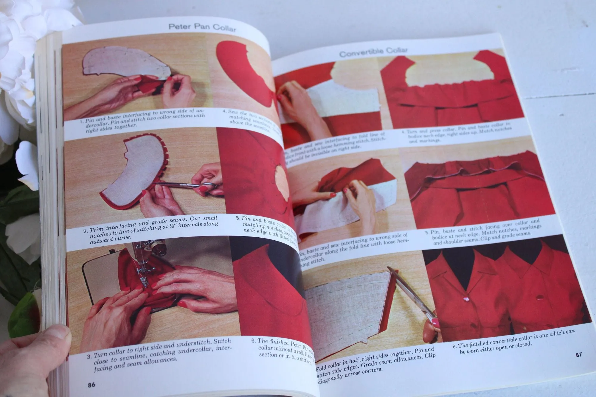 Vintage 1960s Magazine, McCalls Sewing Book, Patterns, Photos, Instructions