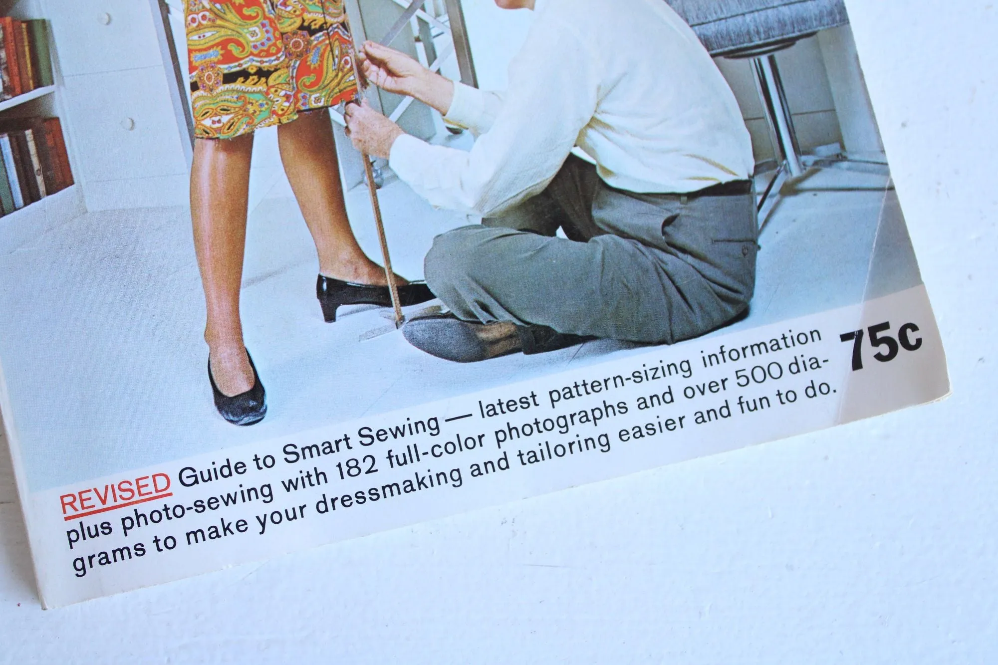 Vintage 1960s Magazine, McCalls Sewing Book, Patterns, Photos, Instructions