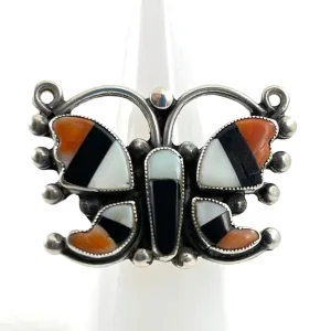 Vintage Butterfly Ring<br>Size: 7.5