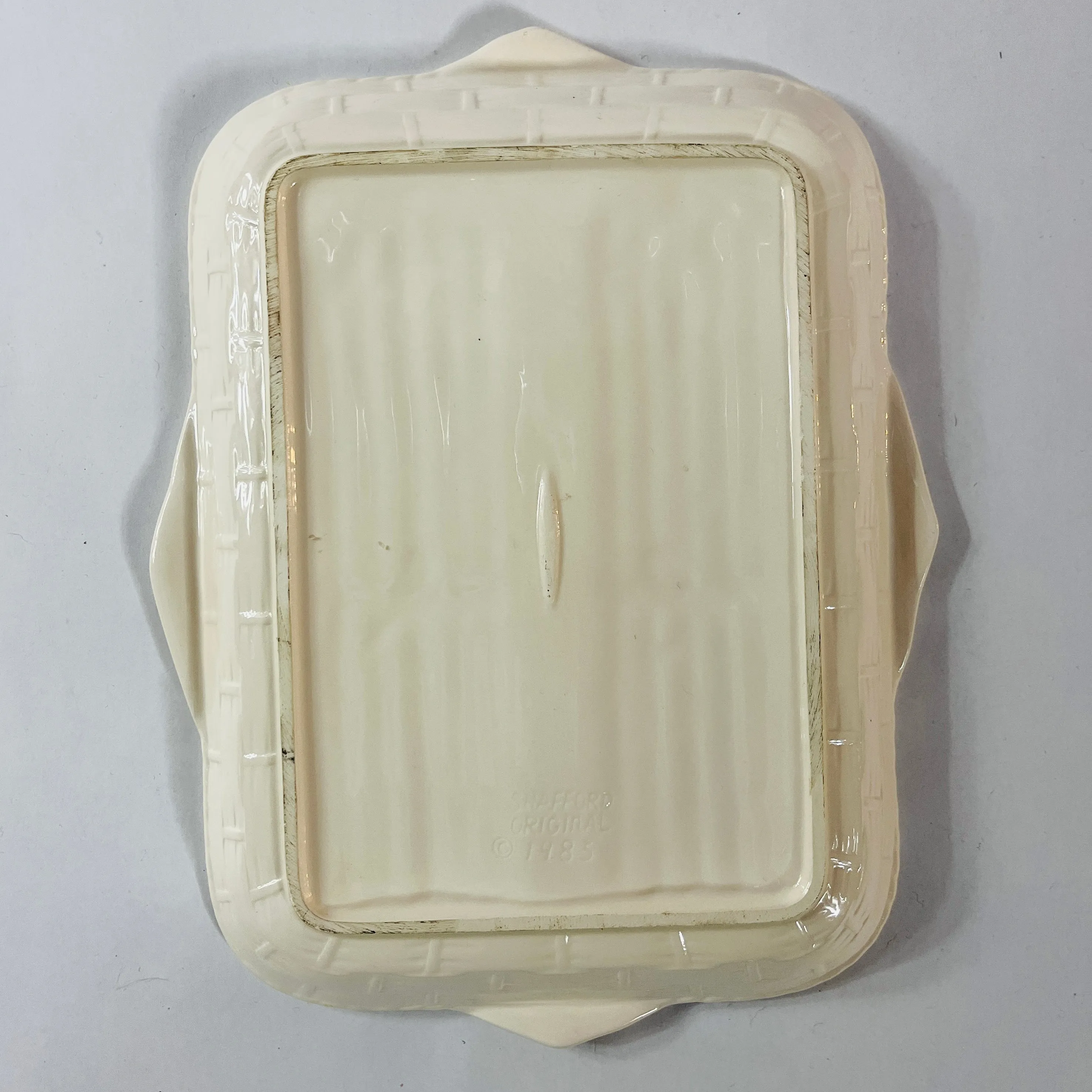 Vintage Ceramic Asparagus Serving Platter
