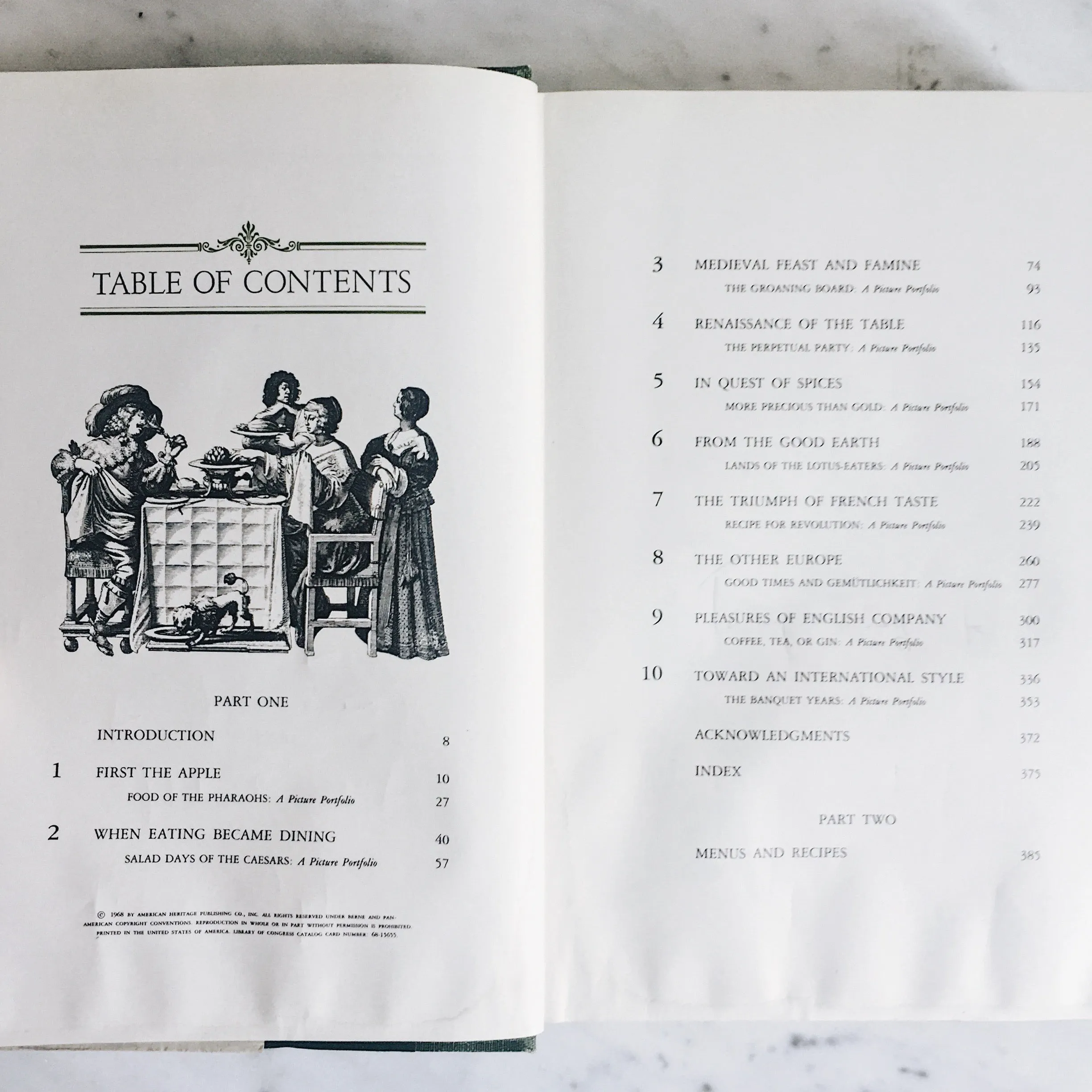 Vintage Cookbook: The Horizon Cookbook
