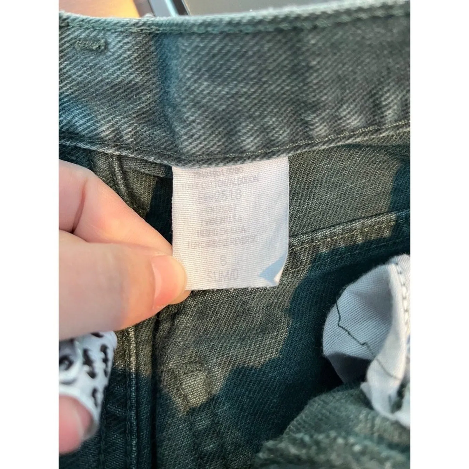 Vintage Faded Glory Green Jeans 8