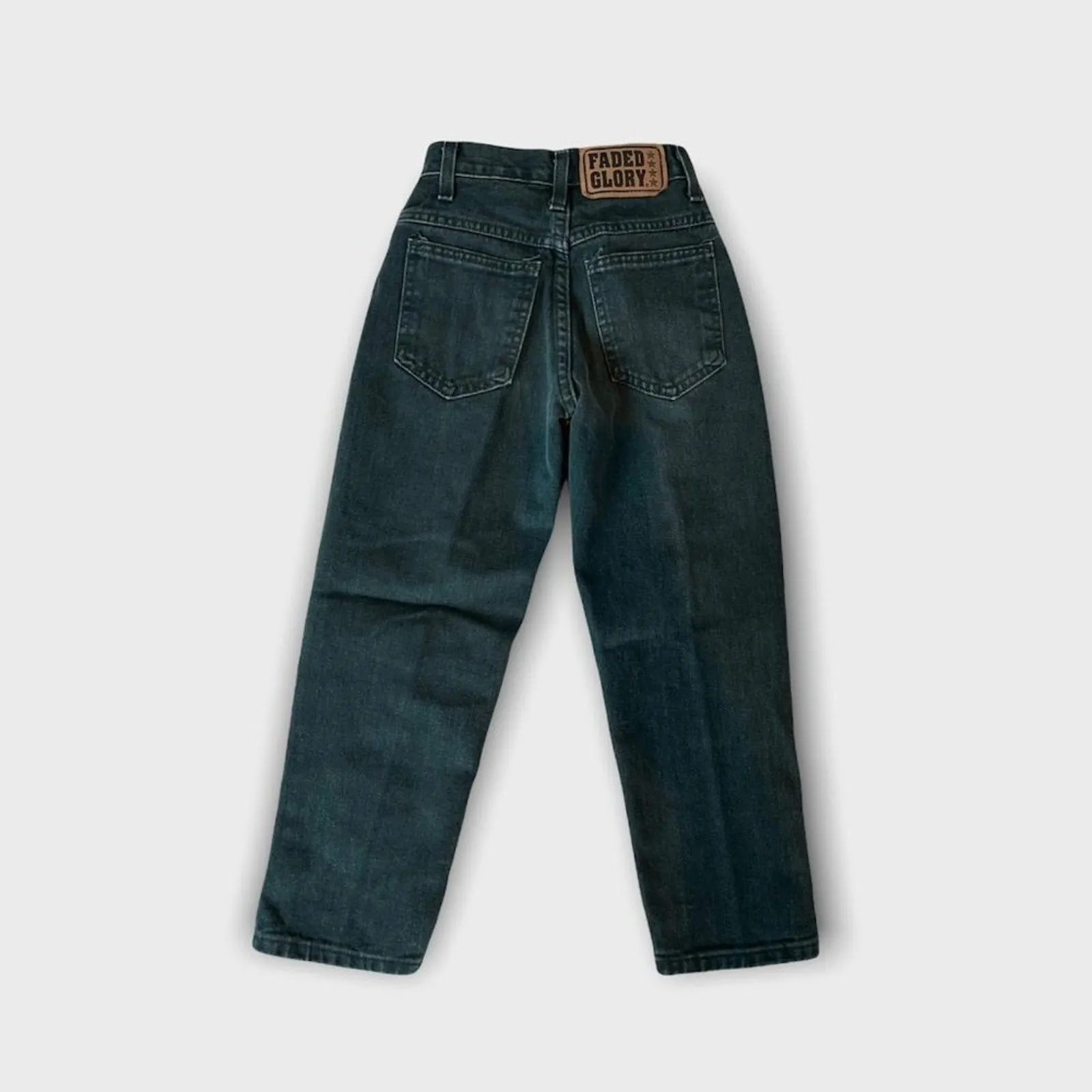 Vintage Faded Glory Green Jeans 8