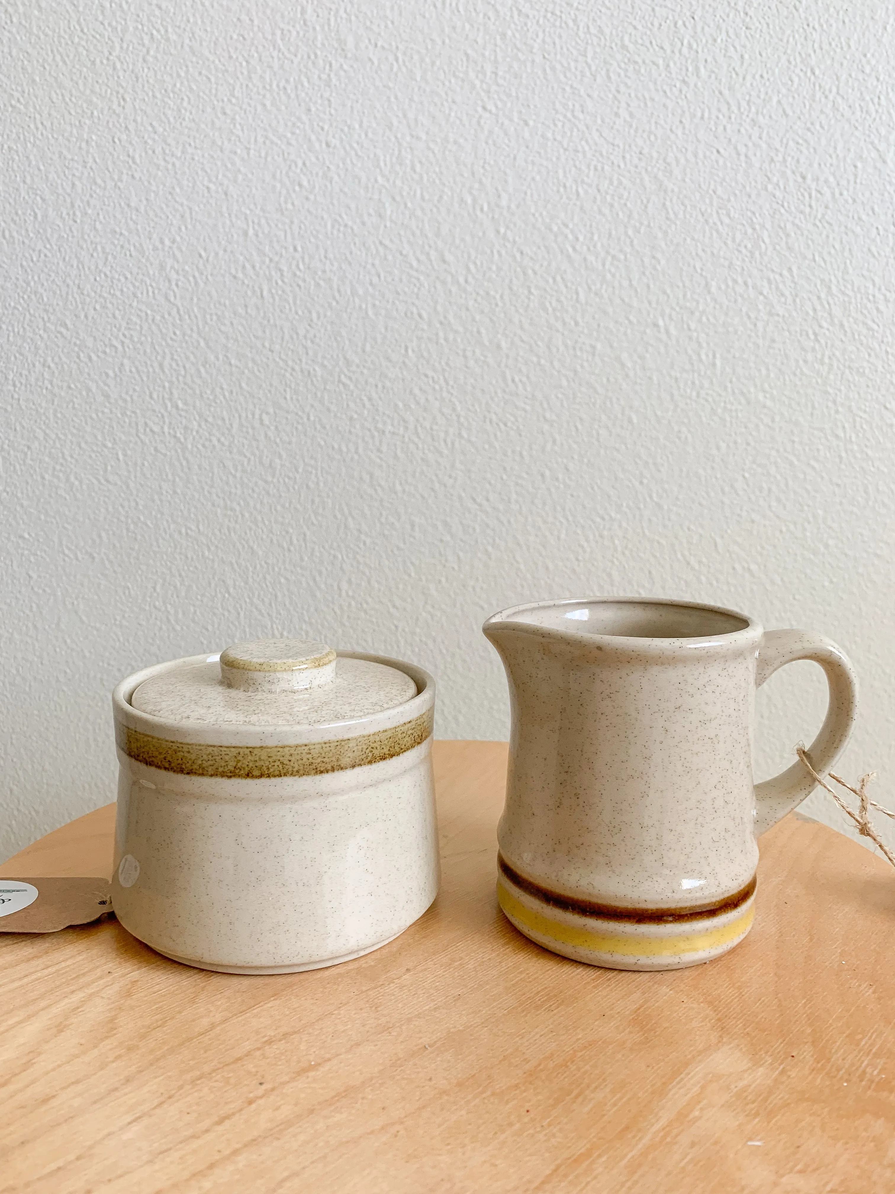 Vintage Japanese Stoneware Cream Pitcher - Local Olympia Pickup Only