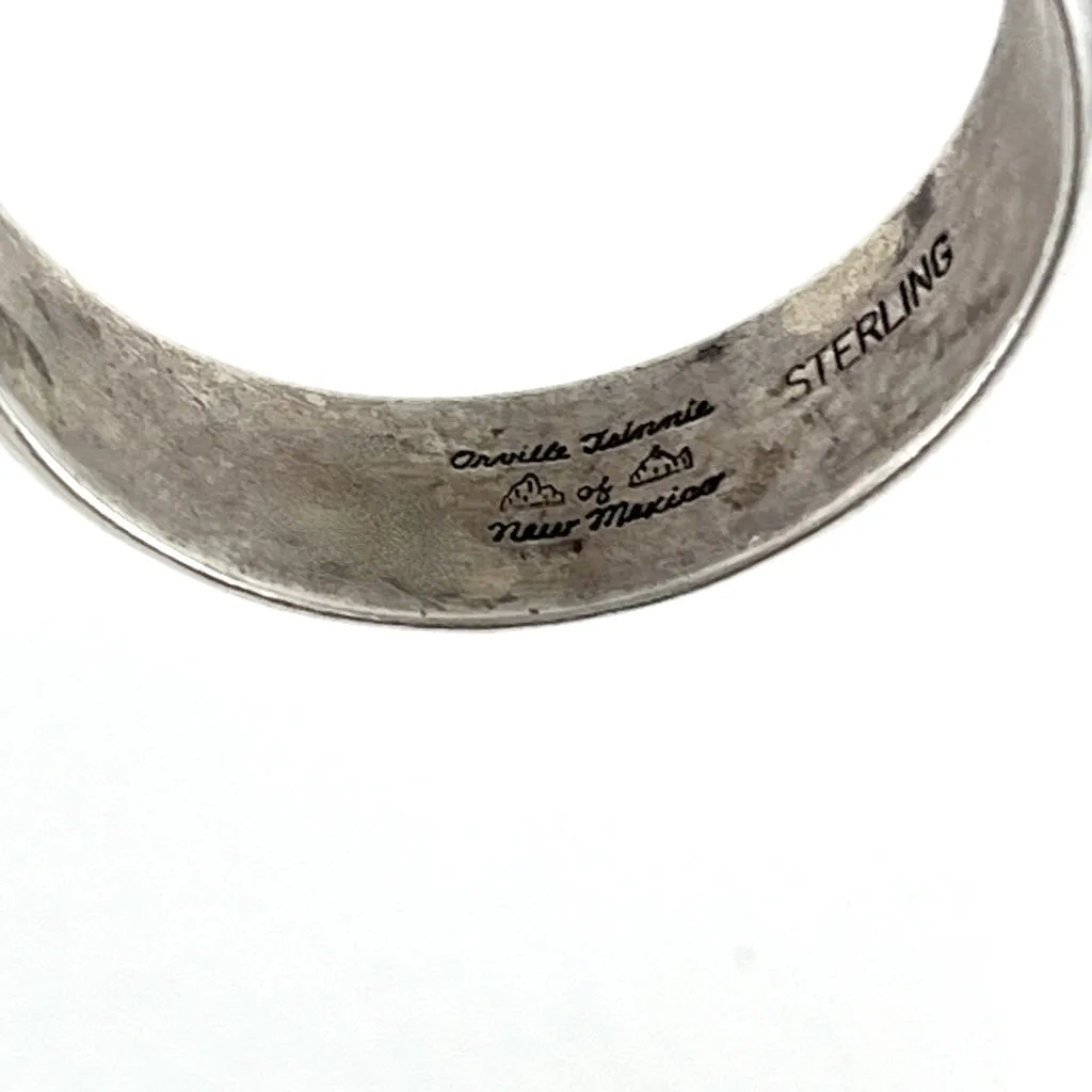 Vintage Silver Hoops<br>By Orville Tsinnie