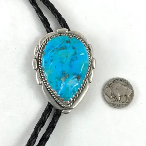 Vintage Single Stone Bolo Tie