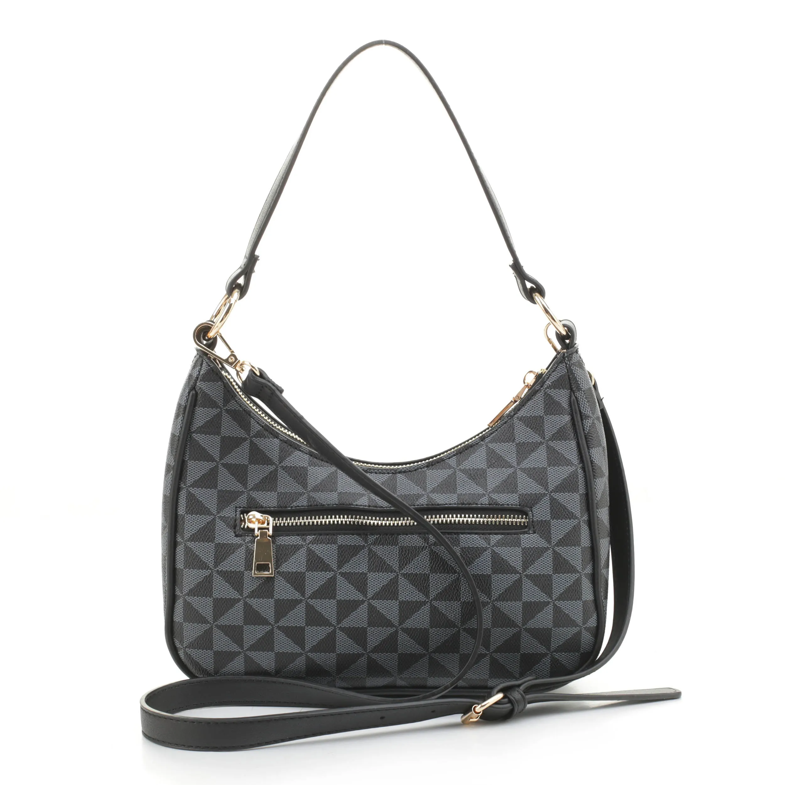 Vivi Geometric Monogrammed Shoulder Set