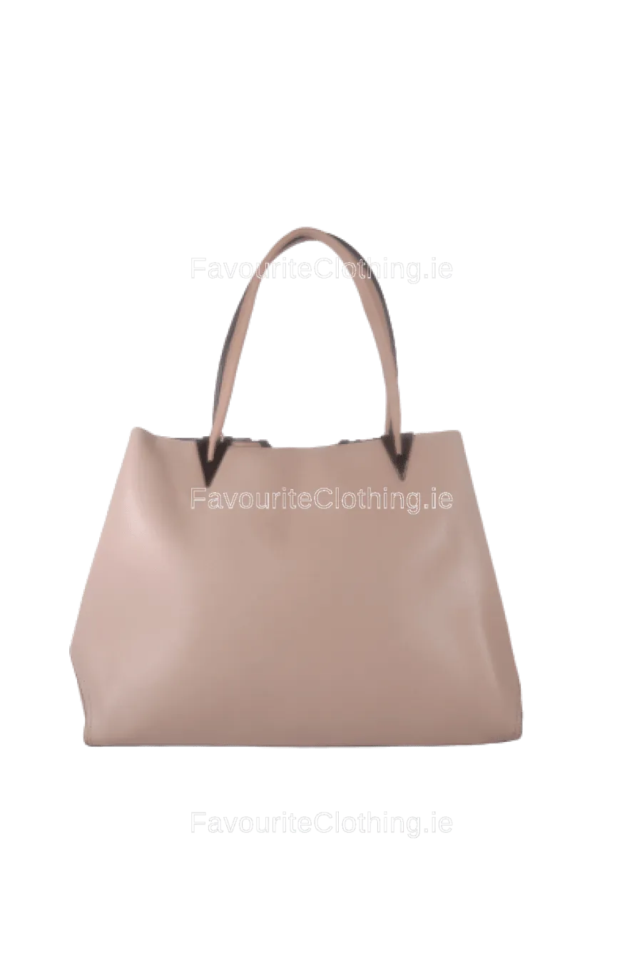 White & Grey Contrast Handbag