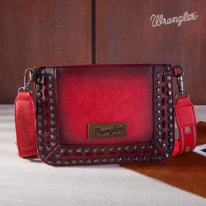 Wrangler Rivets Crossbody/Wristlet ~ Red